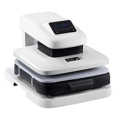 Auto Heat Press 2 - Heat Press Machine 15x15 for T Shirts w/ Adjustable Pressure