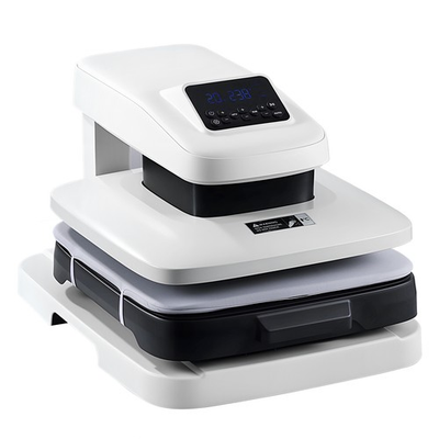 #ad Auto Heat Press 2 Heat Press Machine 15x15 for T Shirts w Adjustable Pressure $229.90