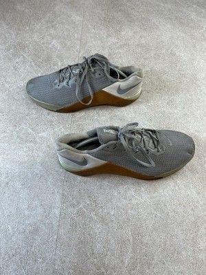 Nike Metcon 5 Herren Trainingsschuhe Wolf Grey White Gum AQ1189-019 UK 10 CrossFit