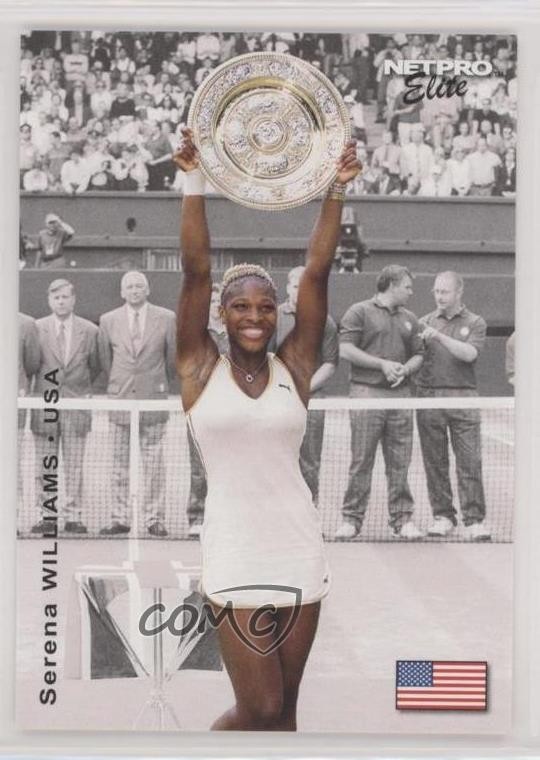 2003 NetPro Elite Series Event Edition Starter Serena Williams #S4 Rookie RC