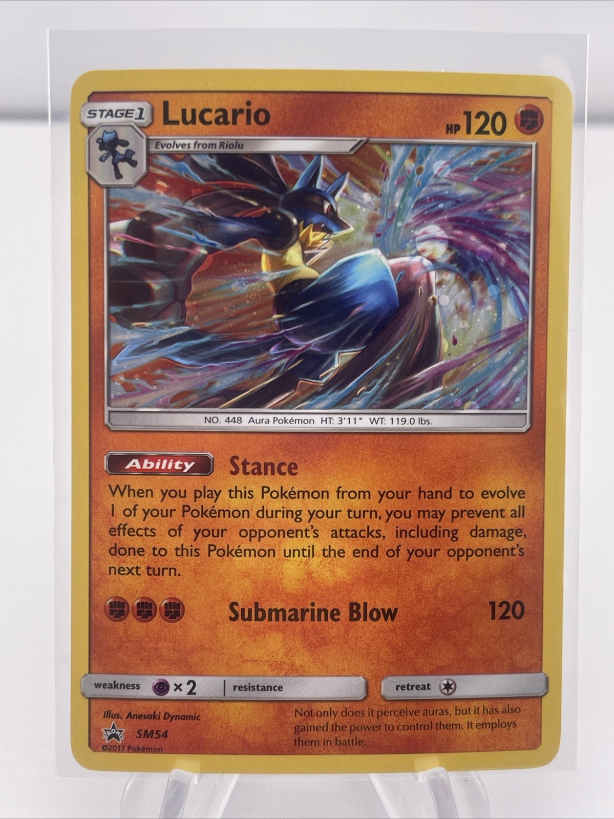 Lucario - Promo SM Promos SM54 NM