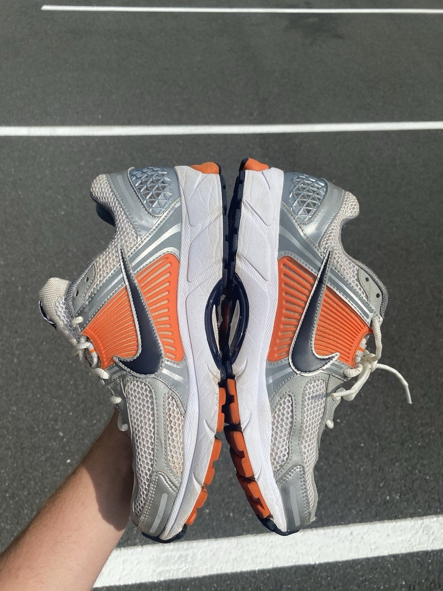 Size 10.5 - Nike Air Zoom Vomero 5 Platinum Tint Safety Orange | eBay
