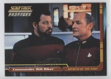 2000 Skybox Star Trek: The Next Generation Profiles William T Riker #65 0f6
