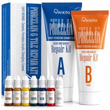 Tile Repair Kit for Chips Cracks, Ceramic Porcelain, Color Match