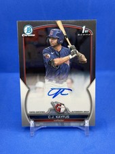 2023 Bowman Chrome Draft 1st C.J. Kayfus Auto Autograph CDA-CKA Signed Guardians