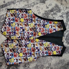 Looney Tunes 1990s Polyester Vest S Vintage 1994 Buggy  s Bunny Tweety Taz
