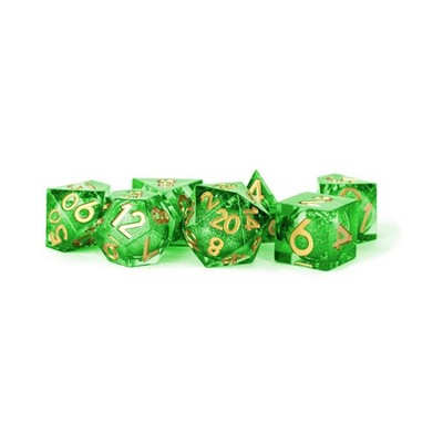 FanRoll Liquid Core Dice FanRoll/Met  Elixir Liquid Core Dice Set - Aegis  New