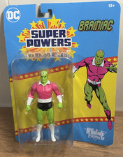 MCFARLANE TOYS DC SUPER POWERS BRAINIAC 5 RETRO ACTION FIGURE SUPERMAN NEW