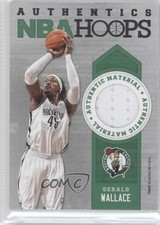 2013-14 NBA Hoops Authentics Memorabilia Gerald Wallace #83 0q3