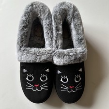 Women s Skechers BOBS Slip-Ins Cozy Kiss Meow Slipper 9.5