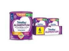 Pack of 6 Similac Alimentum With 2'-FL HMO Baby Formula Powder 12.1-oz Can 6/27