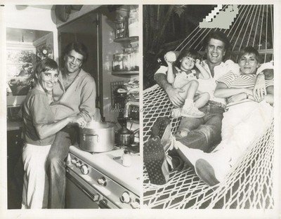 1983 Ted Danson Nbc Cheers North Hollywood Family Casey Kake Photo 7X9