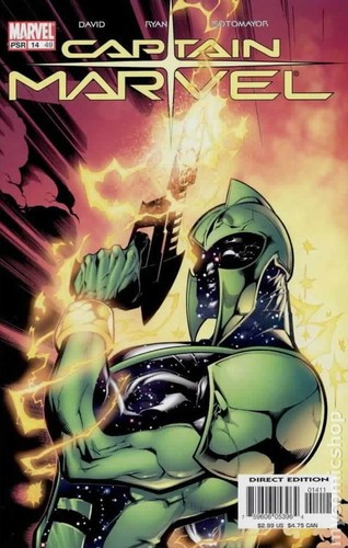 Captain Marvel #14 NM 2003 Stock Image