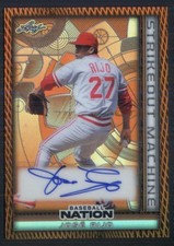 2025 Leaf Baseball Nation Jose Rijo Strikeout Machine auto #d/4 Reds 1990 WS MVP