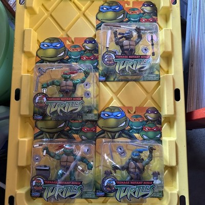 TMNT 2003 Reissue Playmates 2023 Set of 4 Figures Teenage Mutant Ninja Turtles