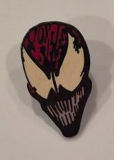 CARNAGE, Enamel PIN, Marvel character, Badge, 1.25 X .6", Planet Studios 1993