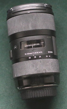 Sigma 18-35mm F/1.8 lens for Canon EF *works but read*