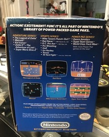 NIntendo NES Console Complete In Box Power Pad Game Controllers Zapper Manual