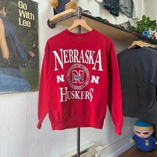 Vintage 90s Nebraska Huskers N Crewneck