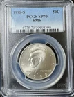 1998-S Kennedy Silver Half Dollar 50c, PCGS SP 70 Matte SMS #08500