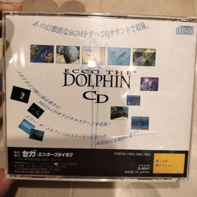 Ecco the Dolphin CD MEGA-CD Japanese Version #0efebd