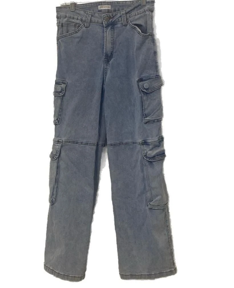 Fire & Rain Women’s Size9 Light Wash Denim Cargo
Opens in a new window or tab