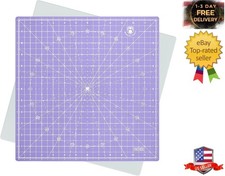 12"x12" Rotating Cutting Mat, Self Healing Mat with 360-Degree Rotation  Anti-S