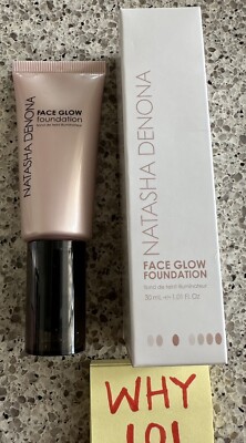 NATASHA DENONA FACE GLOW FOUNDATION In Shade 50 1.01oz/30mL FULL SZ SEAL BOX