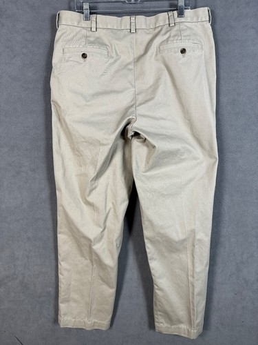 Brooks Brothers Pants 38X34 Tan Advantage Chino Stretch Clark Fit Mens - Picture 5 of 12
