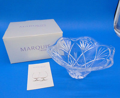 Waterford Marquis 8.5'' Honour Crystal Bowl Scalloped Edge w/Original Box BN