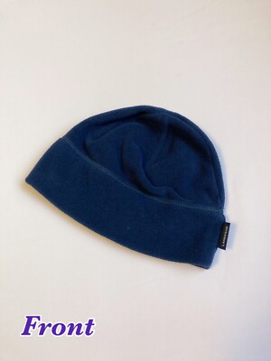 Lands' End Kids ThermaCheck 200 Fleece Hat, Size: Small, Navy - Main Image