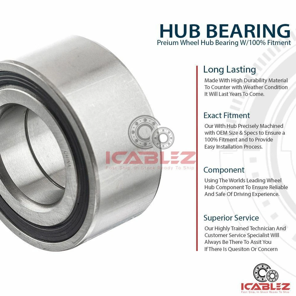 [DELANTERO (cantidad 1)] Módulo de cojinete de rueda para Audi 5000 Quattro 1986-1988 modelo 4x4 Foto 3 de 4