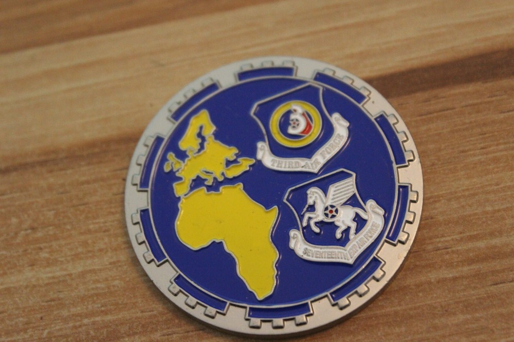 USAF Air Force 3AF/17EAF Challenge Coin
