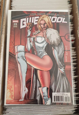 Unbelievable GWENPOOL #18 Jim Lee  White Queen Emma Frost