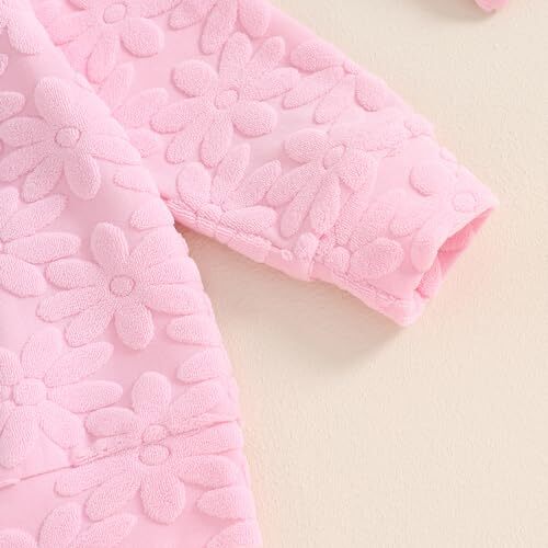 Toddler Newborn Baby Girl Clothes Daisy Floral Sweatshirt 06 Months