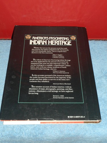 America's Fascinating Indian Heritage Reader's Digest 1990 HC/DJ Customs, Art - Picture 11 of 12