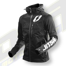 JITSIE GLOW Waterproof Breathable Trials Off Road  Riding Jacket - BLACK