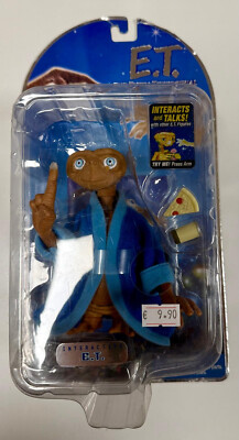 E.T interactive - E.T. L'extra terresterre 2001 toys ''r'' us ET Bademantel blau neu