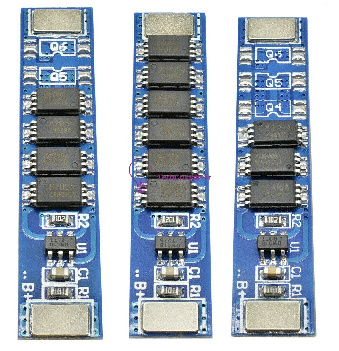 5/10/15A 1S 3.7V 18650 MOS Li-ion Lithium Battery Charging BMS Protection Board