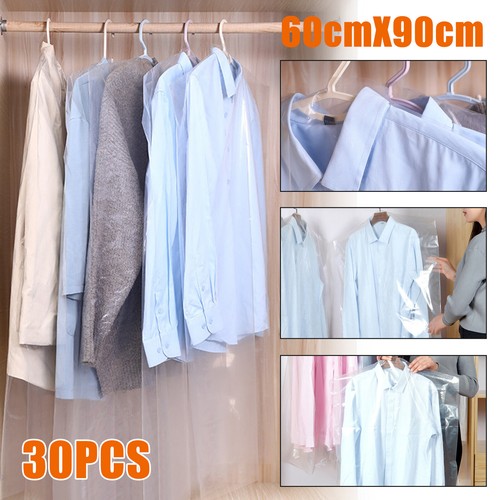 30PCS Clothes Garment Dust Covers Suit 