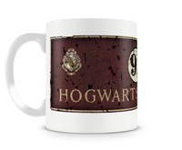 Harry Potter Hogwarts Zug Express Platform 9 3/4 Kaffee Becher Coffee Mug Tasse