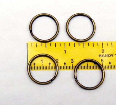 100 KEY RINGS 20mm Approx 3/4