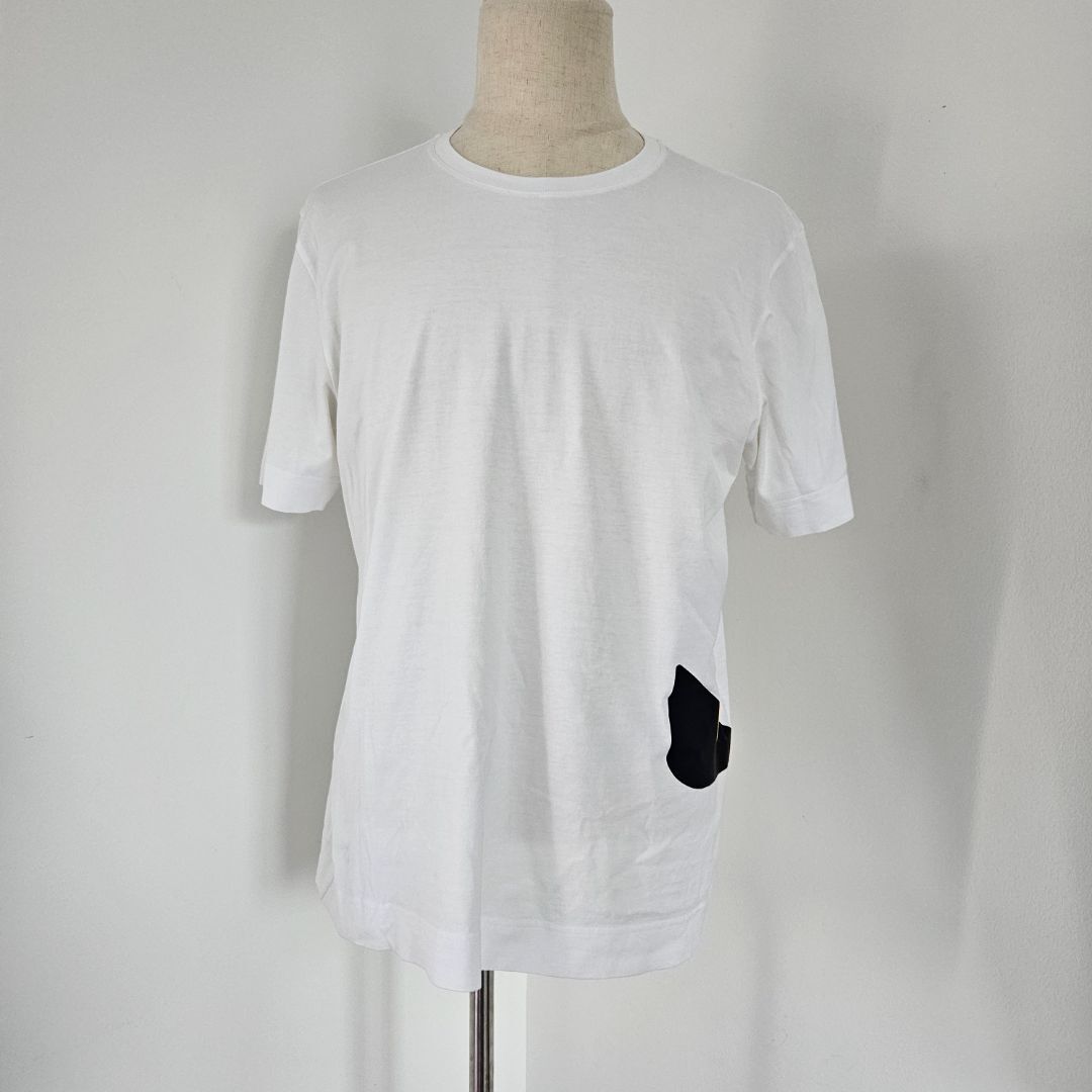 Fendi White T-Shirt with Monster Eye Men's Shirt | eBay