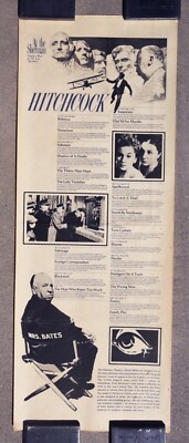 Sherman Theatre Art House Movie Schedule Hitchcock Fest Poster