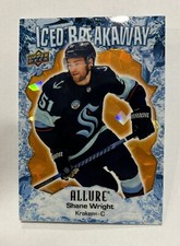2023-24 Upper Deck Allure Iced Breakaway #IB-1 Shane Wright ORANGE /399