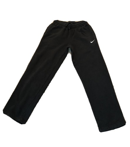 nike sweatpants men small black white 