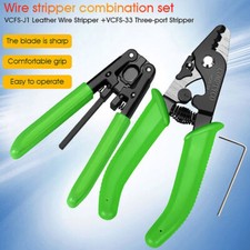 Fiber optic cabling tools VCFS-33 3-port Fiber Stripper & Fiber Leather stripper