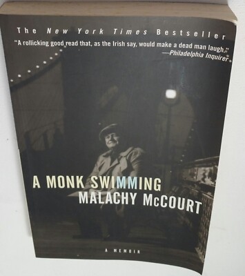 *A Monk Swimming Hyperion  PAPERBACK  VG   Malachy Mc Court  - #1732