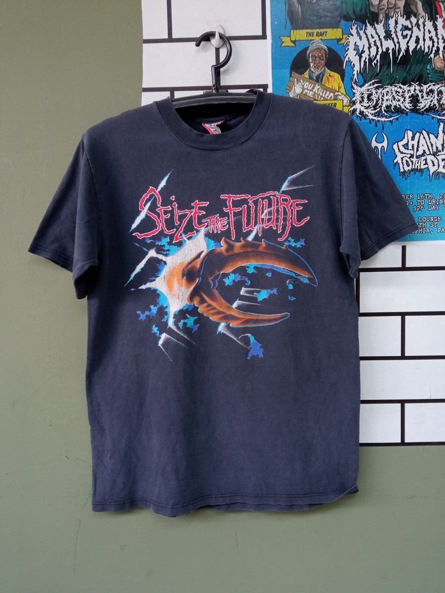Seize The Future Tour Vintage T Shirt Rock Band Concert Album