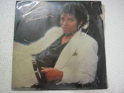 Michael Jackson Thriller 1982 EPic Rare LP Record Vinyl India